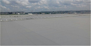 UTCR Полиэфирно-армированная ПВХ мембрана с УФ-защитой для кровли