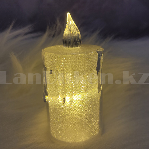 Светодиодный фонарик LED свеча "Свечка" для декора 7.9х3.8 см большая - фото 5 - id-p105828100