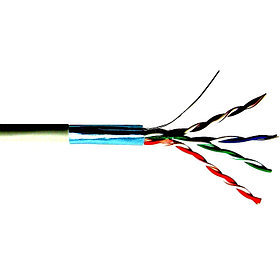Кабель сетевой FTP Cat.5e 4х2х0,51 PE, для наружной прокладки, медь 100% (305м)