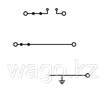 Многоуровневая монтажная клеммная колодка; с рабочими пазами; 2,5 мм² WAGO 2003-6640, фото 2