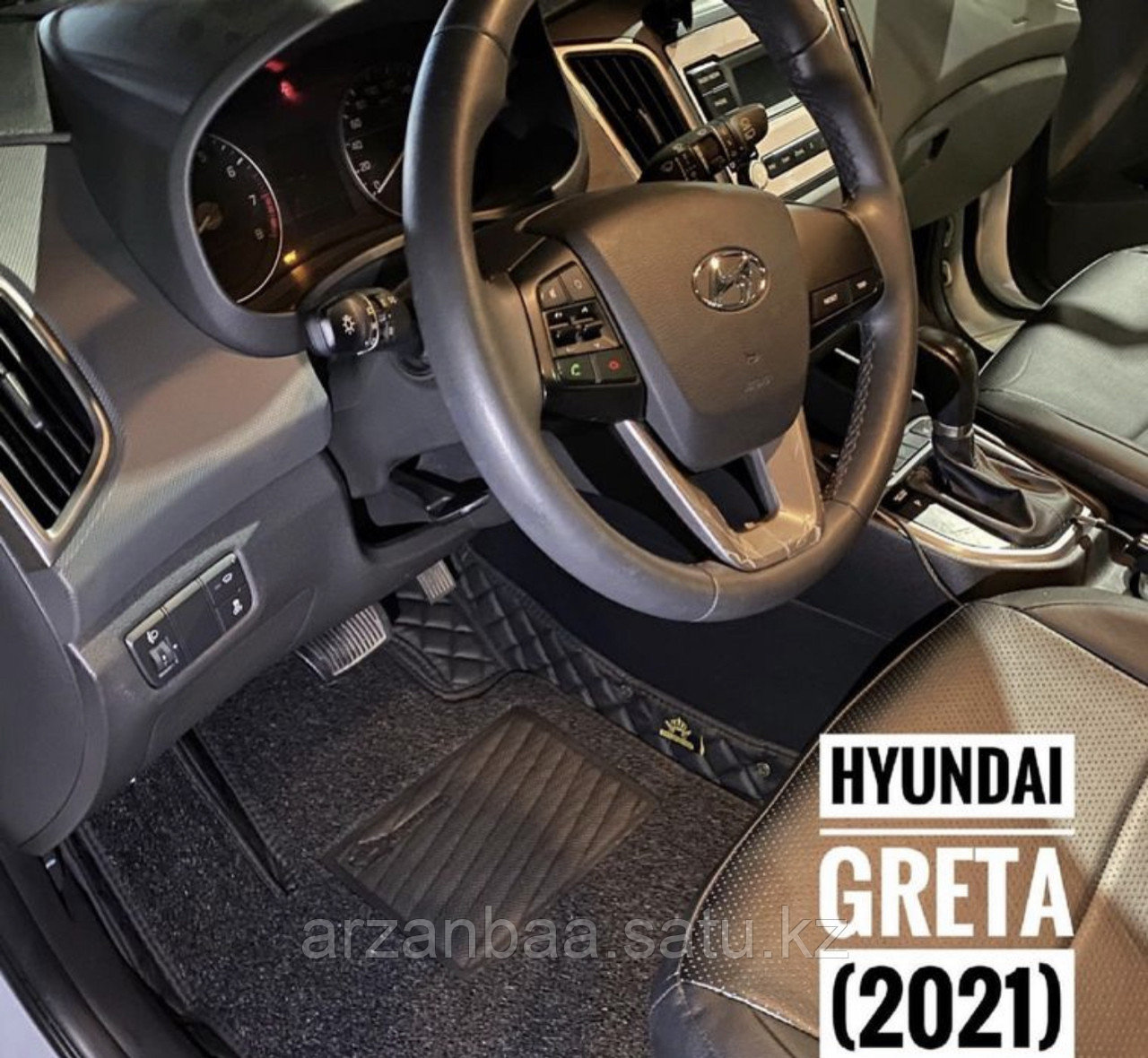 Creta Hyundai 3д полики / 3д полик / 3д ковры / 3д коврики Крета