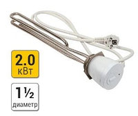 Электрический ТЭН с термостатом Kospel GRW 2,0 кВт, 220 В