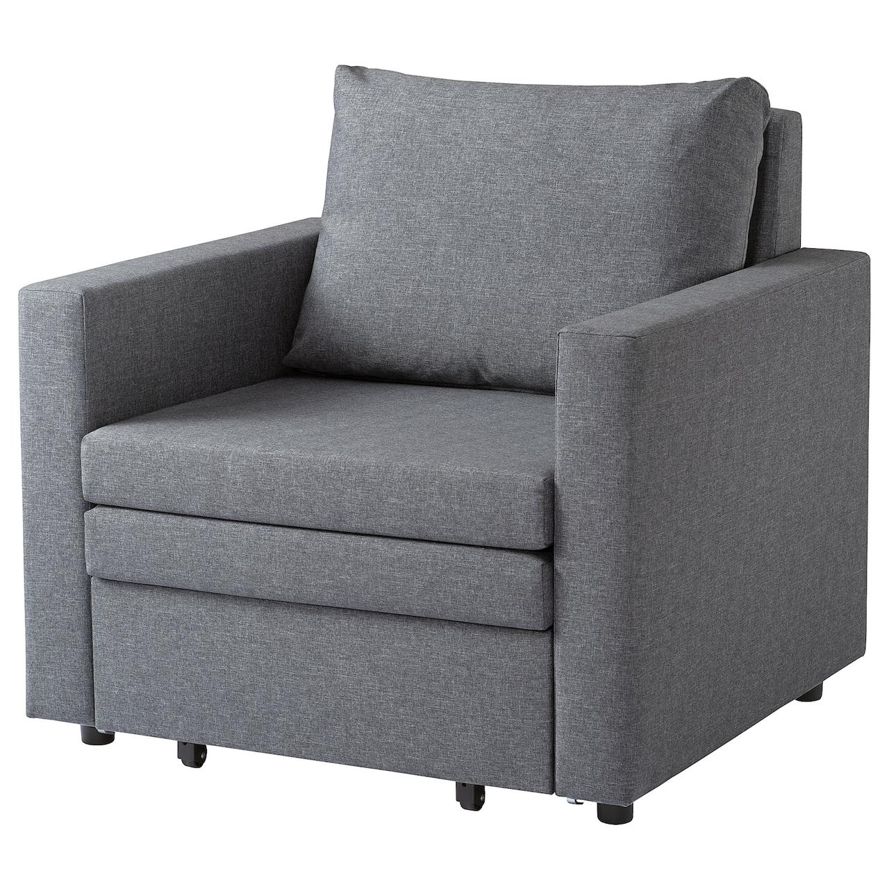 Кресло-кровать ВАТТВИКЕН, лерхага светло-серый - фото 1 - id-p105835324