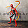 Детский набор фигурок Человек паук Spider man с подвижными ногами и руками с бластером 2 фигурки 17 см, фото 4