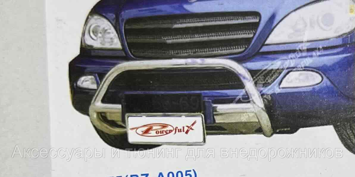 Кенгурятник на MB ML350