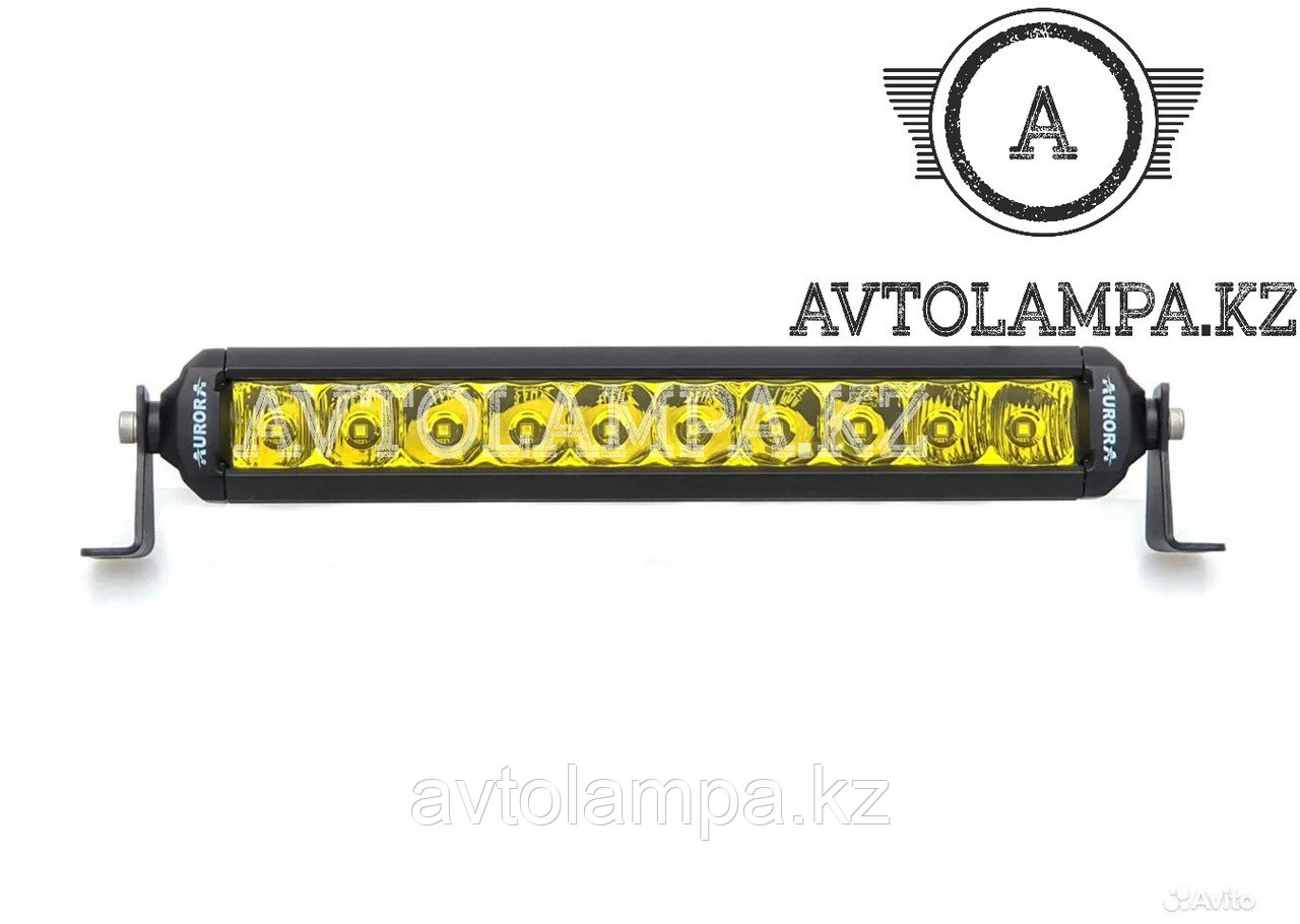 Однорядная жёлтая панель AURORA серии ECO ALO-T-S5D1-10-H заливающий комбинированный свет - фото 9 - id-p105845892