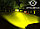 Однорядная жёлтая панель AURORA серии ECO ALO-T-S5D1-10-H заливающий комбинированный свет, фото 2