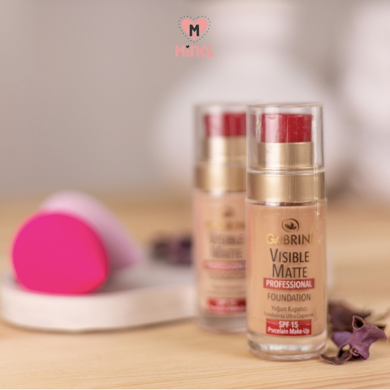 Матирующая тональная основа - Gabrini Matte Foundation SPF15