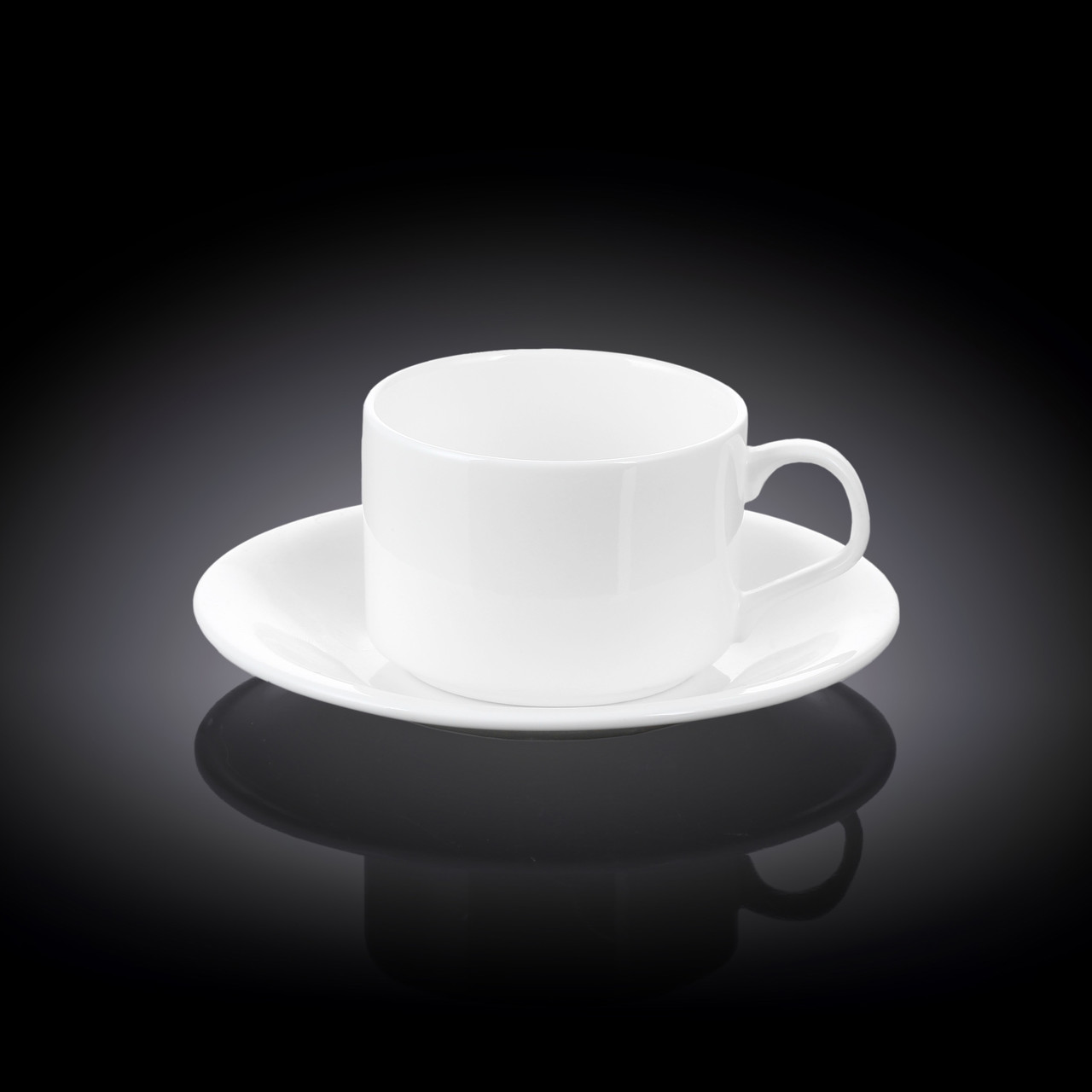 Чашка чайная с блюдцем Wilmax 160мл (993006) - фото 2 - id-p105860647