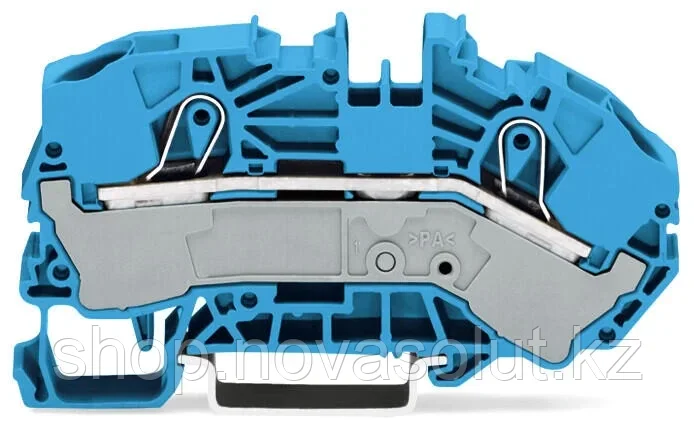 2-проводные клеммы питания для распределительных коробок; 16 мм² для DIN-рейки WAGO 2016-7604 - фото 1 - id-p105861014