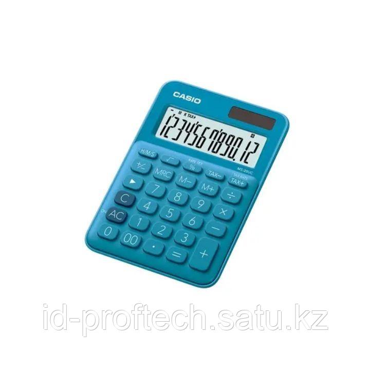 Калькулятор настольный CASIO MS-20UC-BU-W-EC