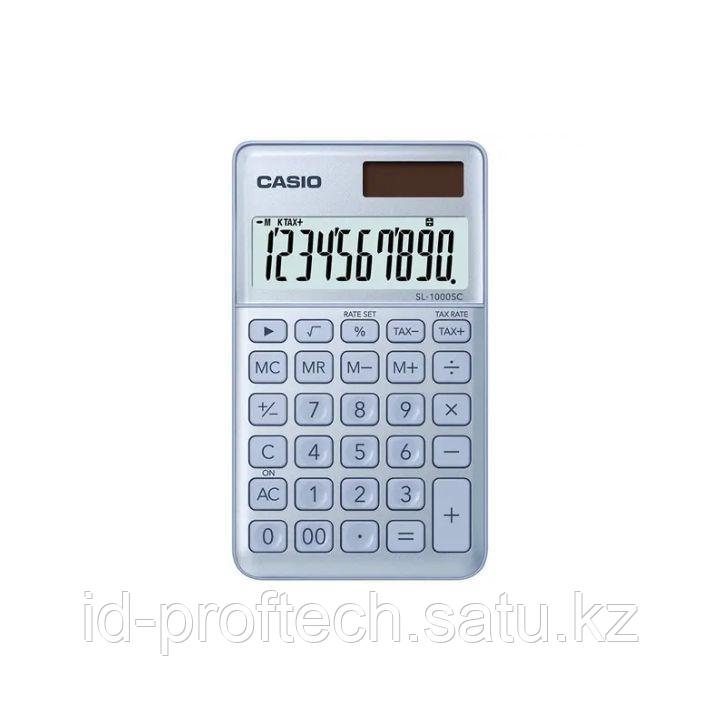 Калькулятор карманный CASIO SL-1000SC-BU-W-EP