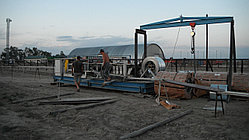 Аренда профилегибочного станка для строительства быстровозводимых арочных зданий