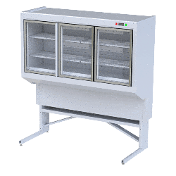 Морозильный шкаф-надстройка для ларь бонеты 1875мм со встроенным агрегатом"БАРСЕЛОНА" 680л