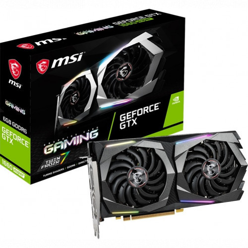 Видеокарта MSI GeForce GTX 1660 SUPER 6GB GDDR6 GAMING X