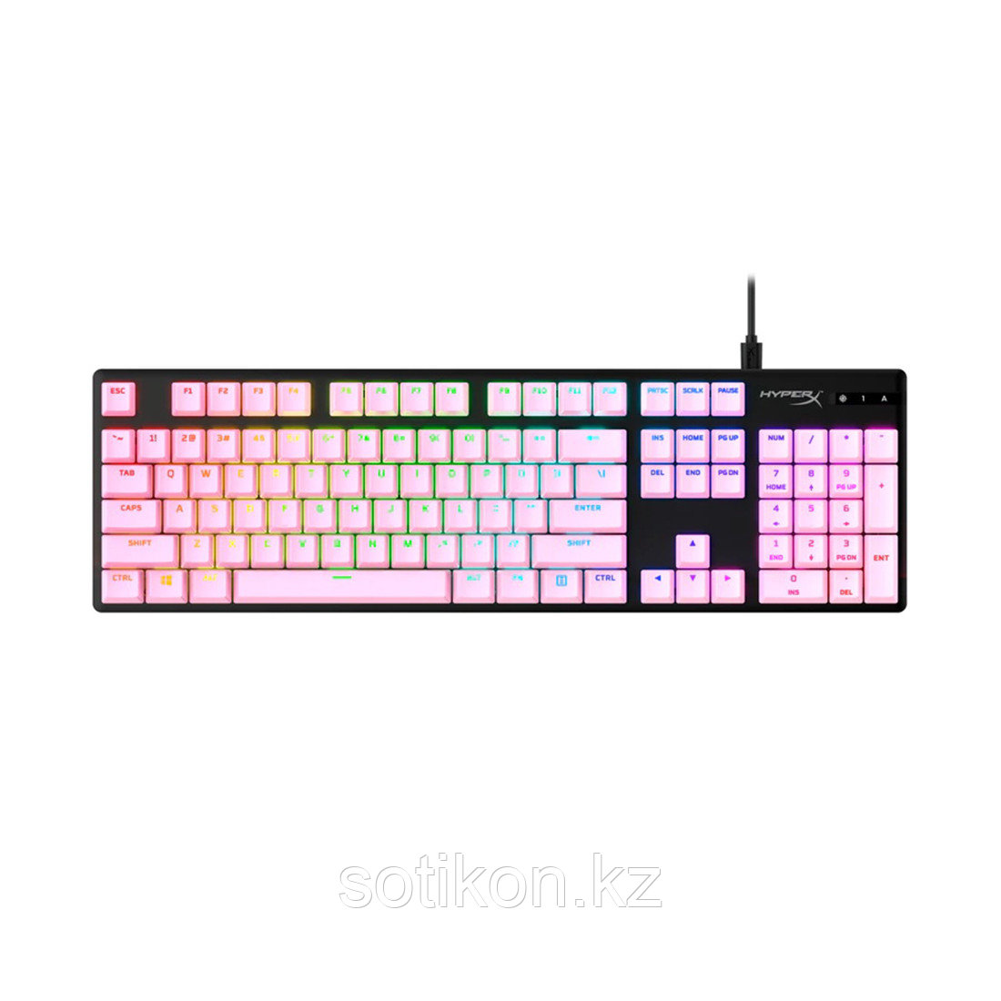 Набор кнопок на клавиатуру HyperX PBT Keycaps Full Key Set (Pink) 519T9AA#ACB - фото 2 - id-p105861687