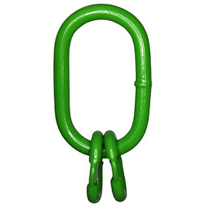 Звено овальное с дополнительными кольцами