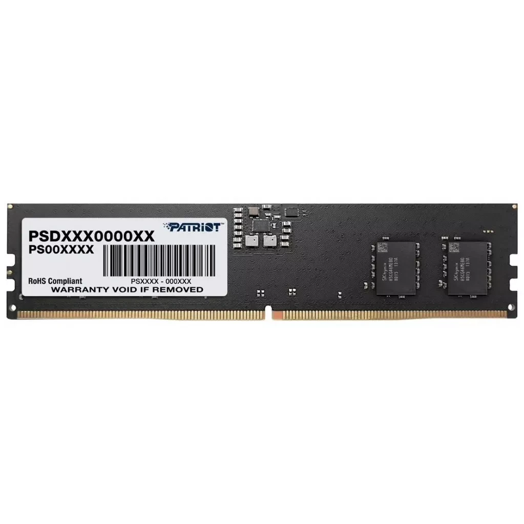 Модуль памяти Patriot SL, PSD516G480081, DDR5, 16 GB ,DIMM