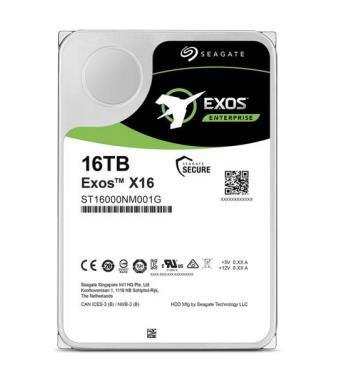 Жёсткий диск HDD 16 Tb SATA 6Gb/s Seagate Exos X16 ST16000NM001G 3.5" 7200rpm 256Mb