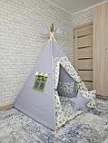 Детский домик вигвам четырехгранный Осминожки, фото 2