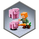 LEGO 21170 Minecraft Дом-свинья, фото 4