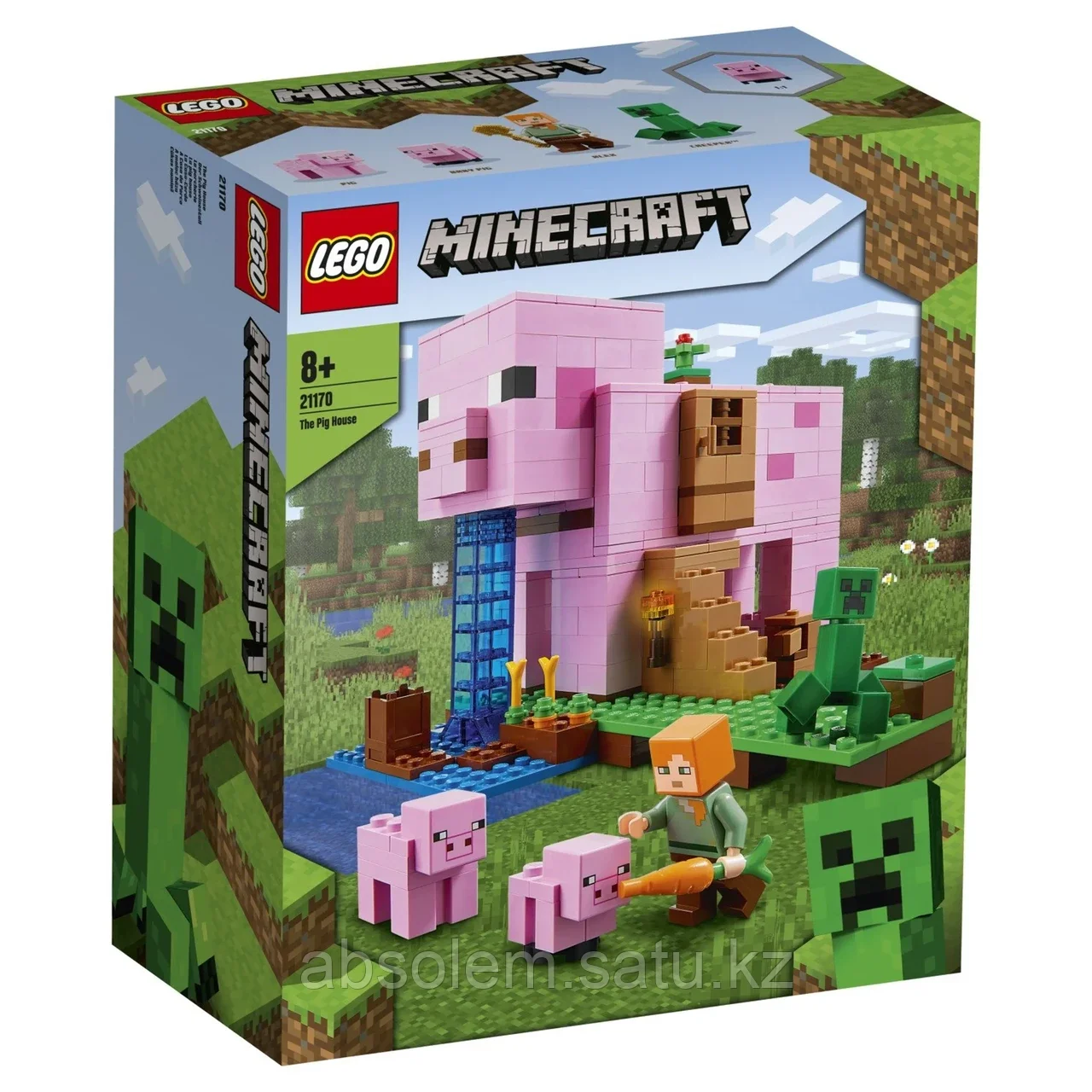 LEGO 21170 Minecraft Дом-свинья