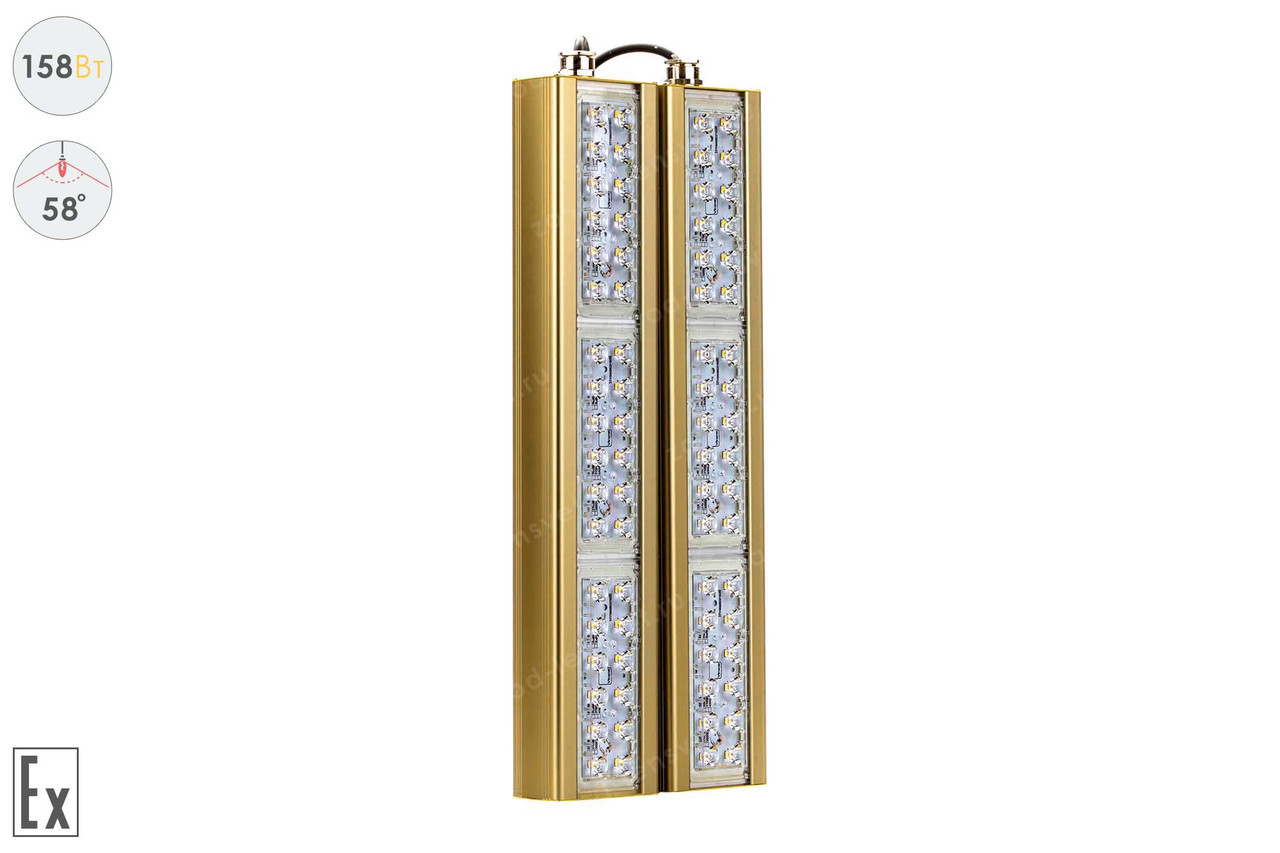 Прожектор Взрывозащищенный GOLD, консоль K-2, 158 Вт, 58°