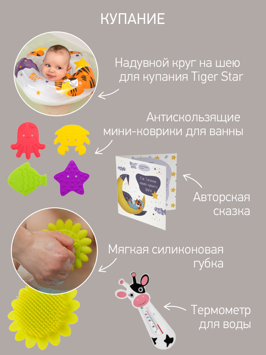 ROXY-KIDS Набор в подарок новорожденному малышу на выписку из роддома - фото 5 - id-p105871896