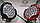 Круглые фары AURORA ALO-GR7-R (ПАРА) комбинированный заливающий свет 9" дюймов 2шт, фото 7
