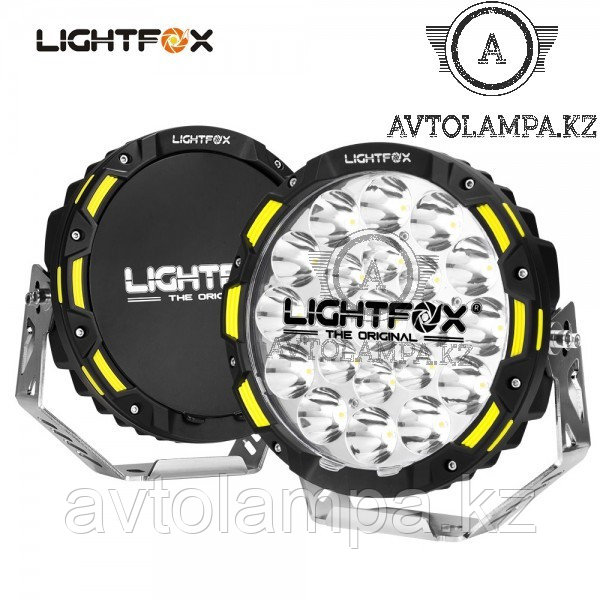 LIGHTFOX Светодиодные фары DL-LED1-LF*2-VOR круглая 2шт пара