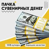 Деньги сувенирные бутафорские «Котлета бабла» (1000 тенге), фото 9