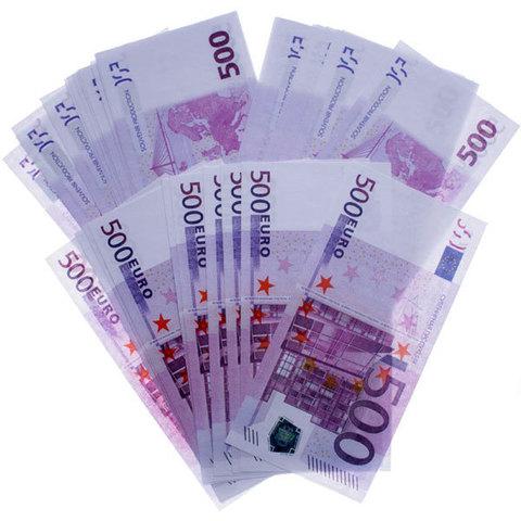 Деньги сувенирные бутафорские «Котлета бабла» (500 EURO) - фото 5 - id-p105873324