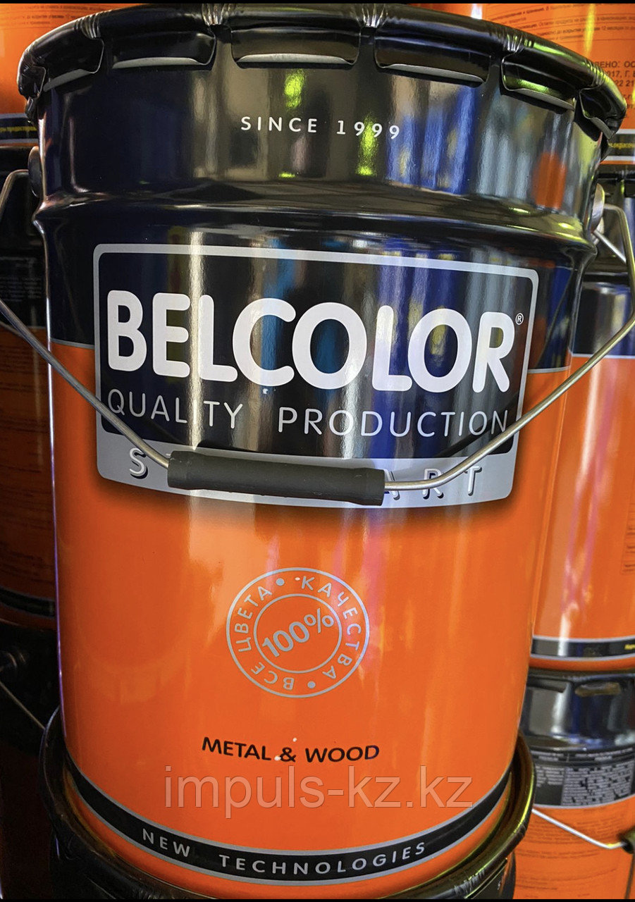 Эмаль алкидная ПФ-266 BLC быстросохнущая желто-коричневая 25кг, фото 1