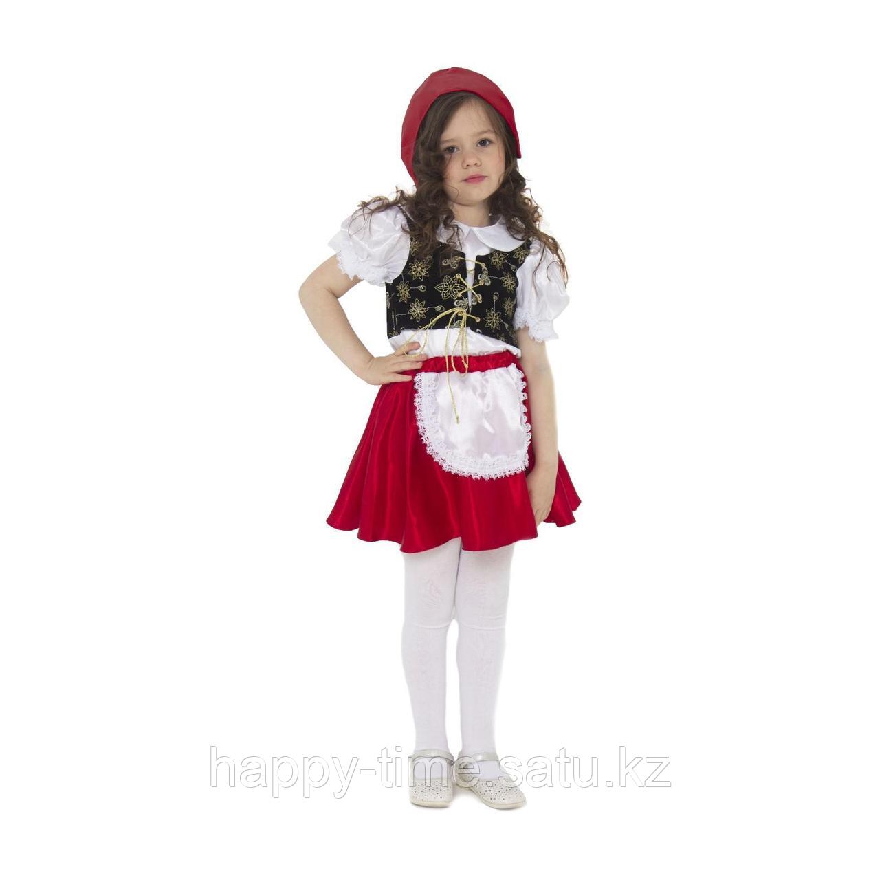 Карнавальный костюм для девочки «Красная Шапочка»