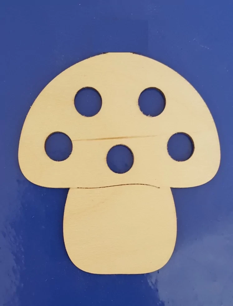 Силуэты: Грибочек (10 см.) | Нескучные игры, фото 1