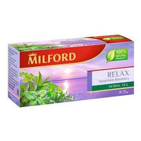 Milford Relax Мята - Розмарин, 20 пакетиков