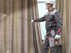 Обработка текстильных материалов огнебиозащитной пропиткой