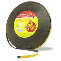 Лента термоуплотнительная "ОГНЕЗА-ЛТУ" 2х10, 25м в рулоне