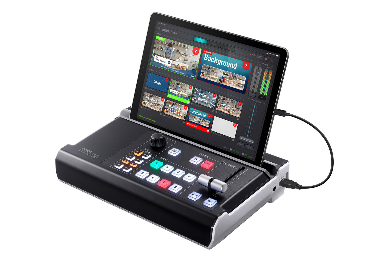 Многоканальный AV-микшер StreamLIVE™ HD UC9020 ATEN