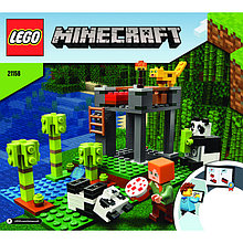 LEGO 21158 Minecraft Питомник панд