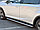 Пороги труба d42 с листом (лист нерж, проф. нерж)(вариант3) Lexus RX200 T 2015-19, фото 3