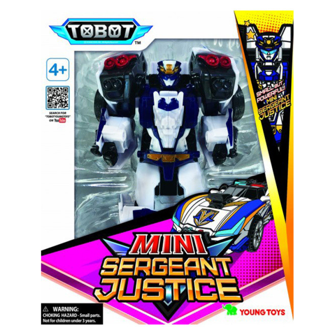 Робот Трансформер TOBOT Mini Sergeant Justice