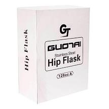 Фляжка-диспенсер подарочная GT GUONAI Stainless Steel Hip Flask 128 oz A [3,8 л] (WHISKEY (темно-коричневая)), фото 3
