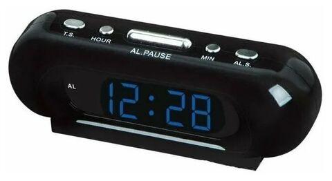 Часы электронные сетевые с будильником LED ALARM CLOCK VST-716 (Красный) - фото 5 - id-p104724975