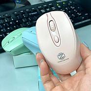 Мышь беспроводная для компьютера ZORNWEE Comfy {1600DPI, 4 кнопки, серия конфетных расцветок} (Черный), фото 9