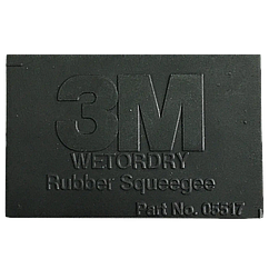 3M rubber squeegee, 7*10,8см