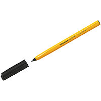 Ручка шариковая 0,8мм Schneider "Tops 505 F" черная, оранжевый корпус
