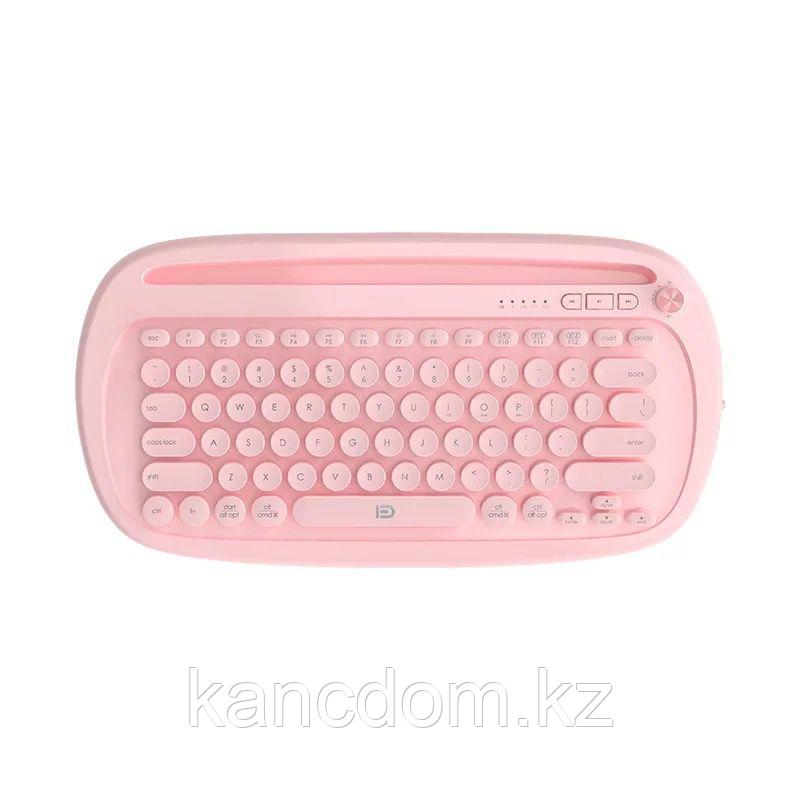 Клавиатура беспроводная "FD" K520T - Розовый