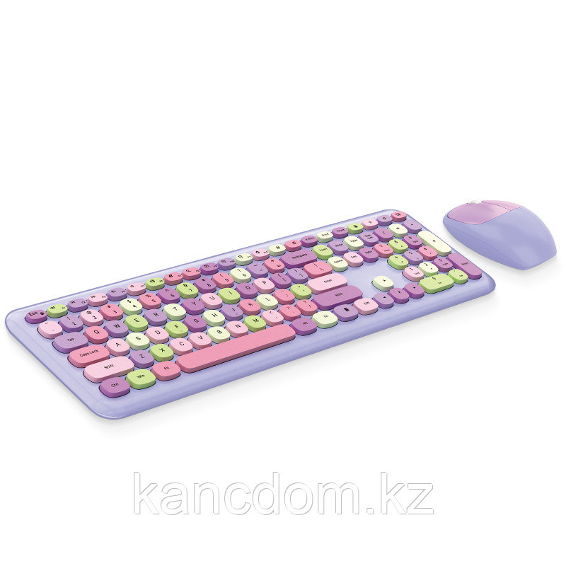 Клавиатура беспроводная  "MOFII" 666 - Фиолетовый