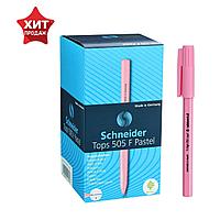 Ручка шариковая 0,8мм Schneider Tops 505 F, корпус пастель микс, синяя